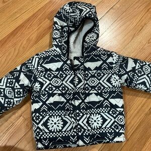 Columbia Black and White Kids Jacket